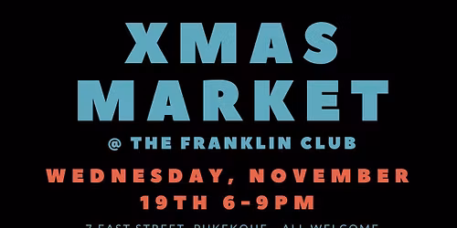 Franklin Club Xmas Market