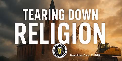 Church for the Rest of Us: 'Tearing Down Religion'