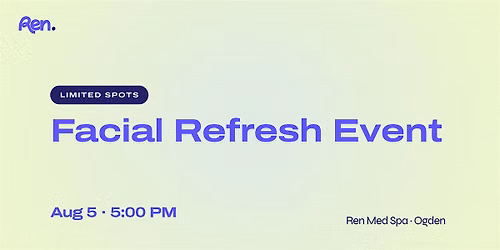 Ren's Facial Refresh Event