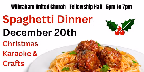 Holiday Karaoke \/ Spaghetti Dinner Night
