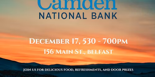 December Business After Hours with Camden National Bank