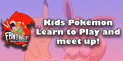 Kids Pok\u00e9mon Learn to Play and meet up!