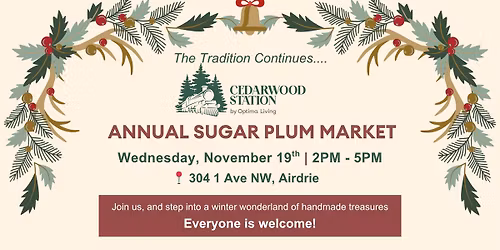 Annual Sugar Plum Market\ud83c\udf84\u2728