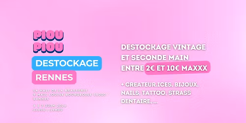 \ud83c\udf1f RENNES : FRIPE ENTRE 2\u20ac ET 10\u20ac, CREATEUR.ICES, TATTOO\u2026 \ud83c\udf1f