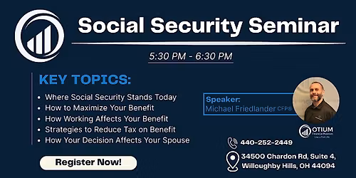 At What Age Should You Start Receiving Social Security Benefits?  May 7th
