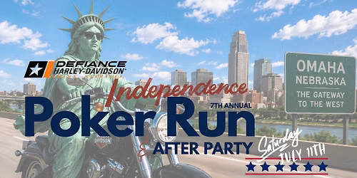 7th Annual Independence Poker Run & After Party