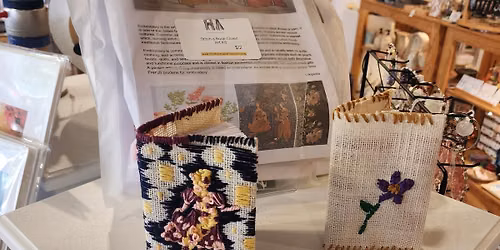 Cocktails & Crafts: Stitch a Book Cover!