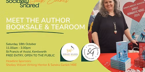 Socially Shared Meet The Author Booksale And Tearoom