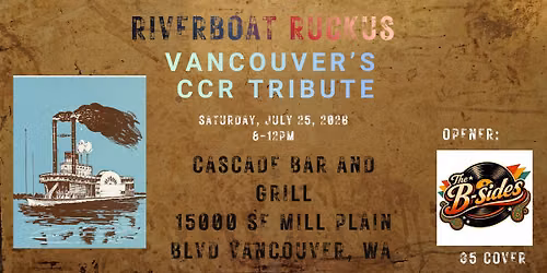 RIVERBOAT RUCKUS @ CascadeBarAndGrill