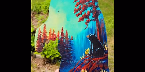 "BEARly A Moment" Acrylic Painting Class