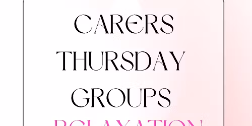 Carers wellbeing session 