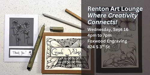Renton Art Lounge: Where Creativity Connects!