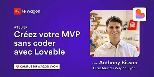 Cr\u00e9ez votre MVP sans coder avec Lovable