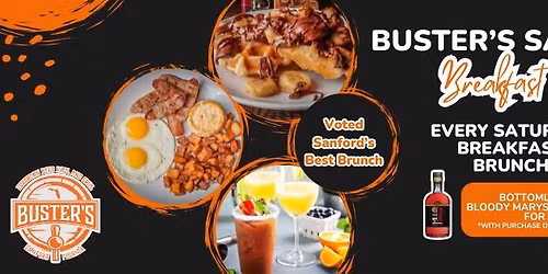 Saturday Bottomless Breakfast & Brunch | Buster's Sanford