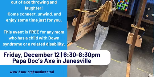 Moms Rock 'N It Axe Throwing