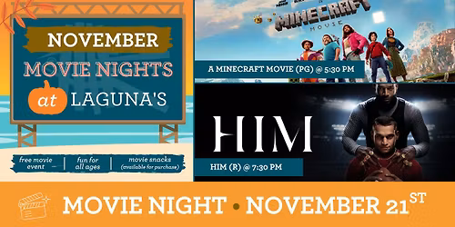 Movie Night at Laguna's!