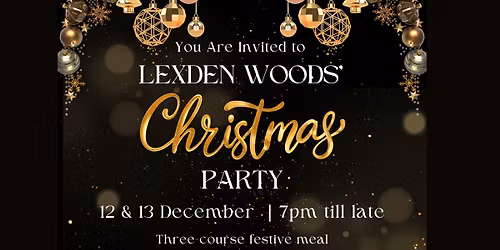 \ud83c\udf84Lexden Wood's Christmas Party - 12th & 13th December\ud83c\udf84