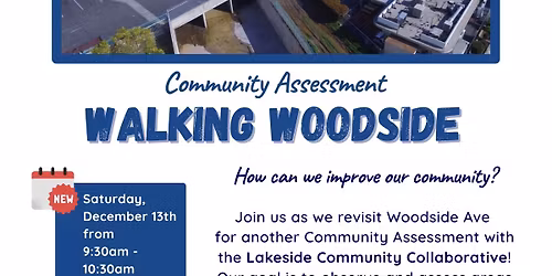 Community Assessment Walking Woodside