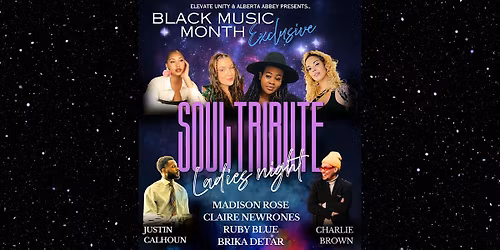 A Black Music Month Exclusive:  The Lady's Night Soul Tribute