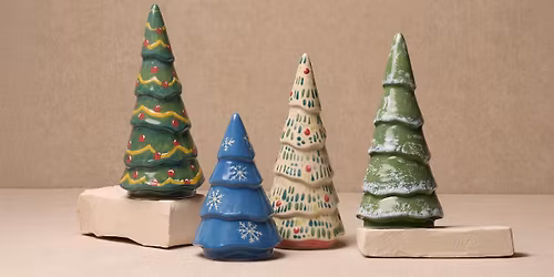 Holiday Trees: Hand-Painting Workshop