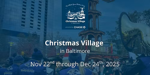Christmas Village in Baltimore
