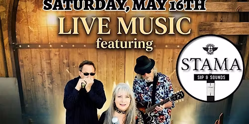 Stama Sip & Sounds w\/ Margeaux & The Professor