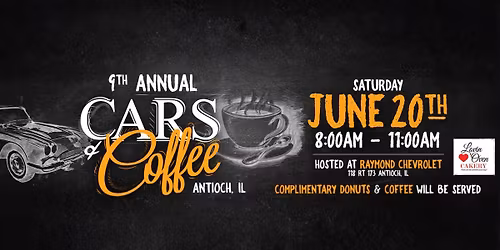 9th Annual Cars & Coffee at Raymond Chevrolet
