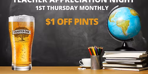 Monthly Teacher Appreciation Night