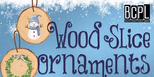 Wood Slice Ornaments