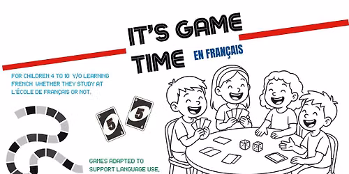 It\u2019s Game Time \u2013 in French \u2013 for French learners
