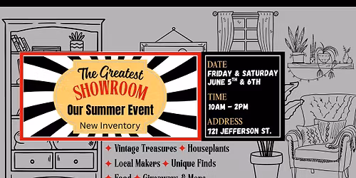 Our Summer Event - The Greatest Showroom