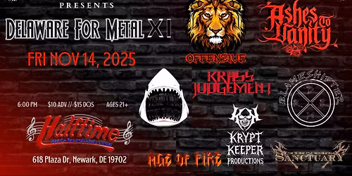 Delaware for Metal XI