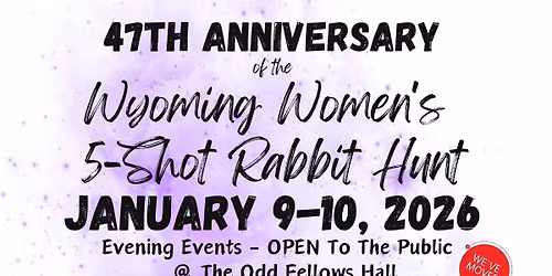 47th Annual Women\u2019s 5-Shot Rabbit Hunt