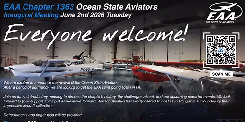 Ocean State Aviators Inaugural Meeting