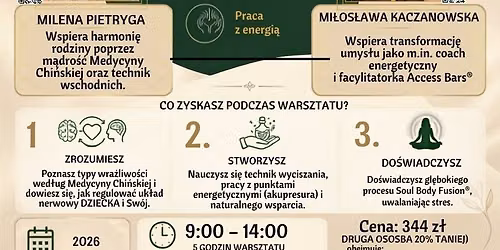 Warsztat - Oswoi\u0107 Wra\u017cliwe Dziecko