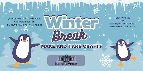 Winter Break Kid's Crafts at the Carnegie