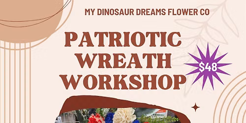 Labor Day Wreath Workshop at Rumours Bar and Grill