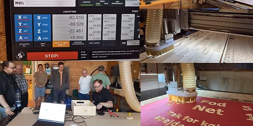 Stor CNC med Vectric VCarve & Mach3 \/ 2026-06-04 \/ MemberDay