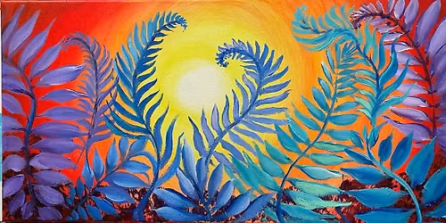 Sunset Ferns