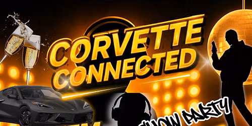 Corvette Connected \u201cLet \u2018Em Know\u201d car show party & Light Show
