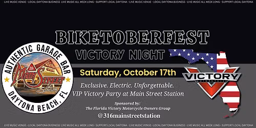 Annual Victory Motorcycle Owners Group Party at Main Street Station