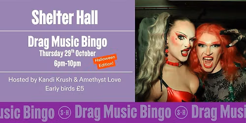 Drag Music Bingo: Halloween Edition