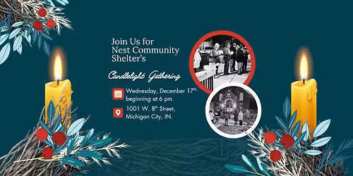 2nd Annual Nest Community Shelter Candlelight Gathering