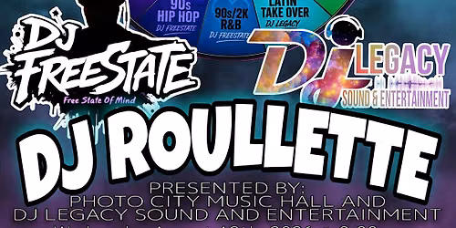 DJ Roulette : Music Genre Wheel Spin every 20 Minutes! - Rochester, NY