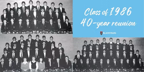 Class of 1986 | 40-Year Reunion