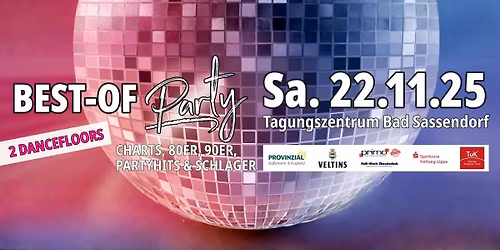 BEST-OF Party im TuK Bad Sassendorf