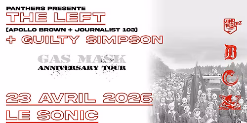 -COMPLET- THE LEFT (APOLLO BROWN + JOURNALIST) + GUILTY SIMPSON (Detroit) au Sonic le 23\/04