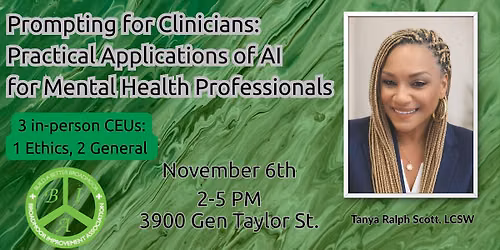 Prompting for Clinicians: Practical Applications of AI For Mental Health