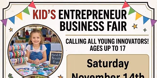 Kid's Entreprenuer Business Fair