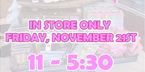 PINK FRIDAY @ The Pink Buffalo 